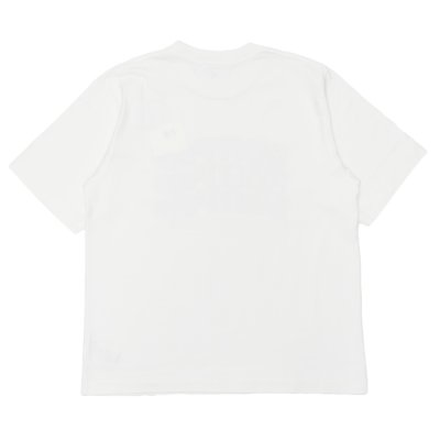 画像2: blurhms ROOTSTOCK（ブラームスルーツストック）BRITPOP Print Tee STANDARD（ブリットポップ プリントTシャツ"スタンダード"）/ White×Red（ホワイト×レッド）