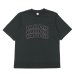 画像1: blurhms ROOTSTOCK（ブラームスルーツストック）BRITPOP Print Tee STANDARD（ブリットポップ プリントTシャツ"スタンダード"）/ INK Black×Black（インクブラック×ブラック） (1)