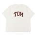 画像1: blurhmsROOTSTOCK（ブラームスルーツストック）NOT-PRINCE 88-12 Print Tee ”WIDE”（88-12プリントTシャツ"ワイド"）/ Ivory（アイボリー） (1)