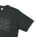 画像4: blurhms ROOTSTOCK（ブラームスルーツストック）BRITPOP Print Tee STANDARD（ブリットポップ プリントTシャツ"スタンダード"）/ INK Black×Black（インクブラック×ブラック）