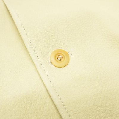 画像7: 【PointUp10%11/10迄】Y'2 LEATHER（ワイツーレザー）DEER SKIN ROUNDED HEM CAR COAT（ディアスキン カーコート）"Spring Edition" / Cream（クリーム）