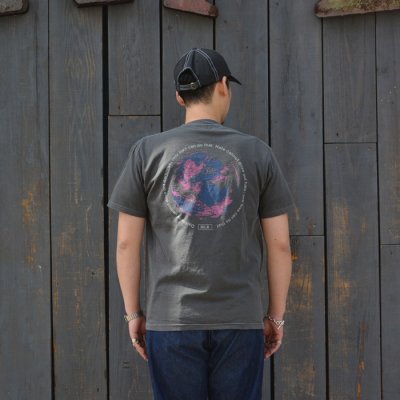 画像9: BARNS OUTFITTERS (バーンズアウトフィッターズ) Re:Producter S/S Print T-Shirt(リプロダクターS/SプリントTシャツ)”ATLANTA?/ Black(ブラック)