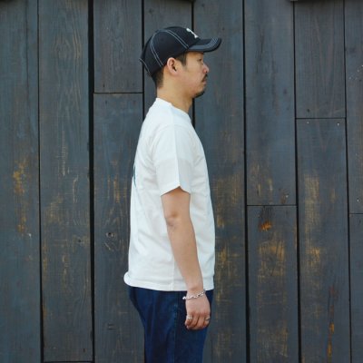 画像8: BARNS OUTFITTERS (バーンズアウトフィッターズ) Tough Neck S/S Print T-Shirt (タフネックプリントTシャツ) "YOSEMITE" / White(ホワイト)