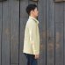 画像10: Y'2 LEATHER（ワイツーレザー）DEER SKIN ROUNDED HEM CAR COAT（ディアスキン カーコート）"Spring Edition" / Cream（クリーム）