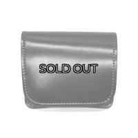 WILD SWANS（ワイルドスワンズ）CASA（カーサ）コンパクトウォレット/Black（ブラック）"シェルコードバン"×Black（ブラック）"サドルプルアップ"