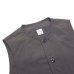 画像4: ARAN（アラン）VEST（ベスト）”Nylon Rip Wather" / Charcoal（チャコール） 