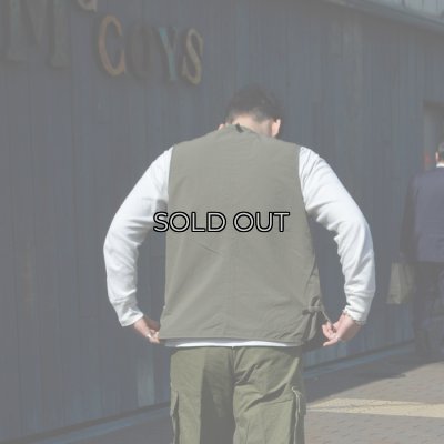 画像11: ARAN（アラン）VEST（ベスト）”ナイロンタッサー" / Navy（ネイビー） 