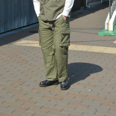 画像14: ARAN(アラン)M-49 Cargo Pants(M-49カーゴパンツ)/ Olive Drab(オリーブドラブ)【裾上げ無料】