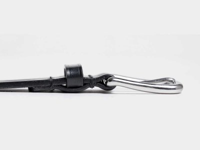 画像5: BEORMA(ベオーマ)BRIDLE LEATHER 28mm UNLINED BELT(ブライドルレザー28mmアンラインドベルト)/ Black(ブラック)