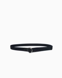 BEORMA（ベオーマ）W RING 25mm WEBBING BELT（ダブルリング25mmウェビングベルト）/ Black（ブラック）