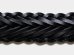 画像6: BEORMA（ベオーマ）34mm HERRINGBONE PLAITED BELT（34mmメッシュベルト）/ Black（ブラック）