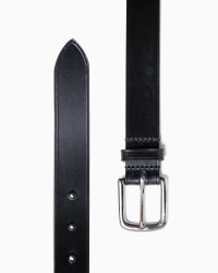 BEORMA（ベオーマ）BRIDLE LEATHER 28mm UNLINED BELT（ブライドルレザー28mmアンラインドベルト）/ Black（ブラック）