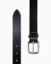 画像1: BEORMA（ベオーマ）BRIDLE LEATHER 28mm UNLINED BELT（ブライドルレザー28mmアンラインドベルト）/ Black（ブラック） (1)