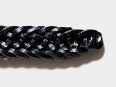 画像6: BEORMA（ベオーマ）25mm INTERLINKED PLAITED BELT（25mmメッシュベルト）/ Black（ブラック）