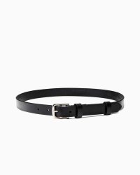 BEORMA（ベオーマ）BRIDLE LEATHER 22mm DOUBLE LOOP BELT（ブライドルレザー22mmダブルループベルト）/ Black（ブラック）