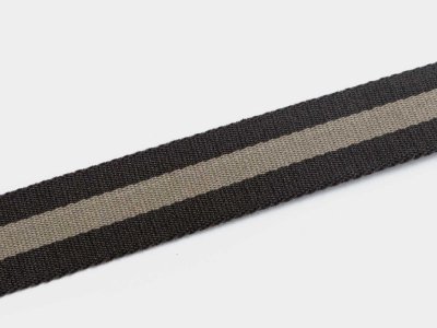 画像7: BEORMA(ベオーマ)W RING 25mm WEBBING BELT(ダブルリング25mmウェビングベルト)/ Brown×Beige(ブラウン×ベージュ)