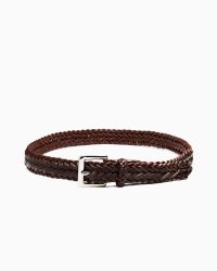 BEORMA（ベオーマ）34mm HERRINGBONE PLAITED BELT（34mmメッシュベルト）/ Dk.Brown（ダークブラウン）