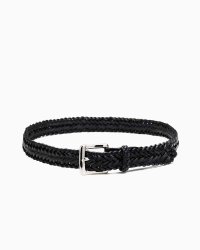 BEORMA（ベオーマ）34mm HERRINGBONE PLAITED BELT（34mmメッシュベルト）/ Black（ブラック）