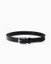 画像3: BEORMA（ベオーマ）BRIDLE LEATHER 28mm UNLINED BELT（ブライドルレザー28mmアンラインドベルト）/ Black（ブラック）