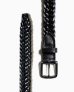 画像1: BEORMA（ベオーマ）25mm INTERLINKED PLAITED BELT（25mmメッシュベルト）/ Black（ブラック） (1)