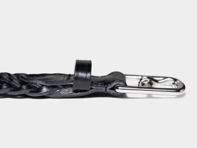 画像4: BEORMA（ベオーマ）28mm BASKET WEAVE PLAITED BELT（28mmメッシュベルト）/ Dk.Brown（ダークブラウン）