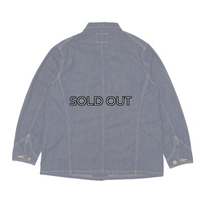 画像2: FULLCOUNT（フルカウント）#2105-1 Denim Chore Jacket （デニムチョアジャケット）"10.5oz PW Military Denim" / Indigo Blue（インディゴブルー）