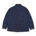 画像2: FULL COUNT（フルカウント）Denim Chore Jacket （デニムチョアジャケット）"10.5oz PW Military Denim" / Indigo Blue（インディゴブルー） (2)