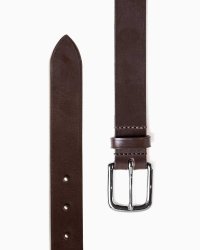 BEORMA（ベオーマ）BRIDLE LEATHER 28mm UNLINED BELT（ブライドルレザー28mmアンラインドベルト）/ Dk.Brown（ダークブラウン）