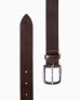 画像1: BEORMA（ベオーマ）BRIDLE LEATHER 28mm UNLINED BELT（ブライドルレザー28mmアンラインドベルト）/ Dk.Brown（ダークブラウン） (1)
