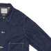 画像5: FULL COUNT（フルカウント）Denim Chore Jacket （デニムチョアジャケット）"10.5oz PW Military Denim" / Indigo Blue（インディゴブルー）