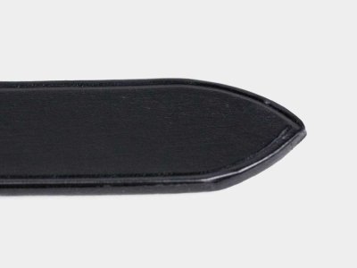 画像6: BEORMA(ベオーマ)BRIDLE LEATHER 28mm UNLINED BELT(ブライドルレザー28mmアンラインドベルト)/ Black(ブラック)