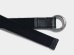 画像3: BEORMA（ベオーマ）W RING 25mm WEBBING BELT（ダブルリング25mmウェビングベルト）/ Black（ブラック）