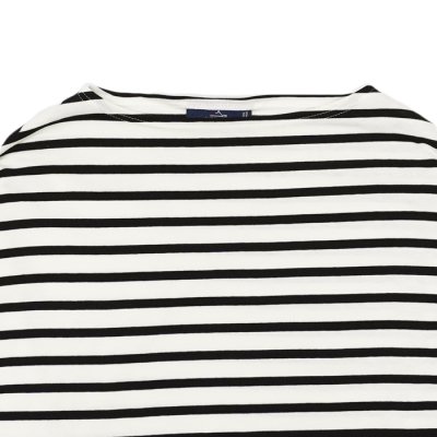 画像3: SAINT JAMES(セントジェームス)MORLAIX LOOSE(モーレ ルーズ)”Men" / ECUME×NOIR(ミルキーホワイト×ブラック)