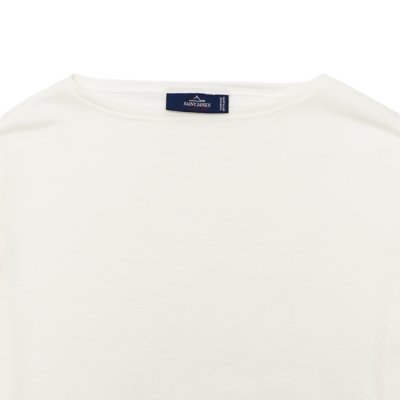 画像3: SAINT JAMES(セントジェームス)MORLAIX LOOSE(モーレ ルーズ)”Women" / ECUME(ミルキーホワイト)