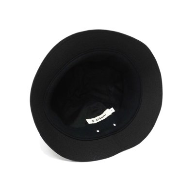 画像7: O/EIGHTH（オーエイス）Type U HAT（タイプ・ U）”Tropical Wool" / Butter Yellow（バターイエロー）・Black（ブラック）