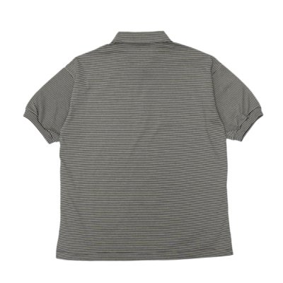 画像2: *A VONTADE（アボンタージ）Compact Border Half Zip Polo SS（コンパクトボーダーハーフジップポロ）/ Black×Ecru（ブラック×エクリュ）