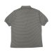 画像2: *A VONTADE（アボンタージ）Compact Border Half Zip Polo SS（コンパクトボーダーハーフジップポロ）/ Black×Ecru（ブラック×エクリュ） (2)