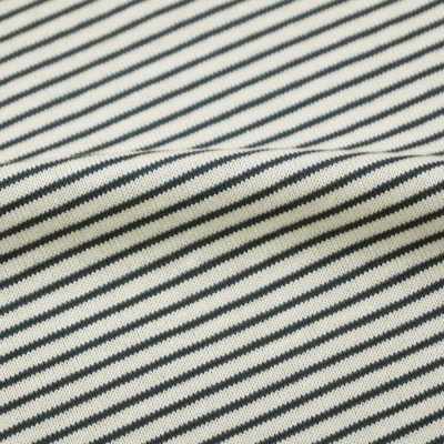 画像6: *A VONTADE(アボンタージ)Compact Border Half Zip Polo SS(コンパクトボーダーハーフジップポロ)/ Ecru×Marine(エクリュ×マリン)