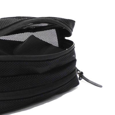 画像10: STANDARD SUPPLY(スタンダードサプライ)"2025 Limited" 2R SQUARE POUCH "M"(2ルーム スクエアポーチ”M”)"ECO STEP MESH"/ 3Color(3色展開)