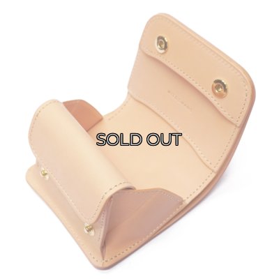 画像8: WILD SWANS（ワイルドスワンズ）CASA（カーサ）コンパクトウォレット/Natural（ナチュラル）"シェルコードバン"×Natural（ナチュラル）"ブッテーロ"