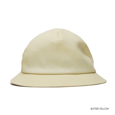 画像2: O/EIGHTH（オーエイス）TYPE #U Wool tropical hat（タイプ・ユー ウールトロピカルハット）"Tropical Wool"/ Butter Yellow（バターイエロー）・Black（ブラック）