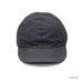 画像2: O/EIGHTH（オーエイス）TYPE #OH Nylon wash cap（タイプ・オーエイチ ナイロンウォッシュキャップ）”Nylon Wash"/ Charcoal（チャコール）・Black（ブラック） (2)