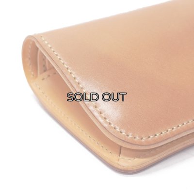 画像4: WILD SWANS（ワイルドスワンズ）CASA（カーサ）コンパクトウォレット/Natural（ナチュラル）"シェルコードバン"×Natural（ナチュラル）"ブッテーロ"