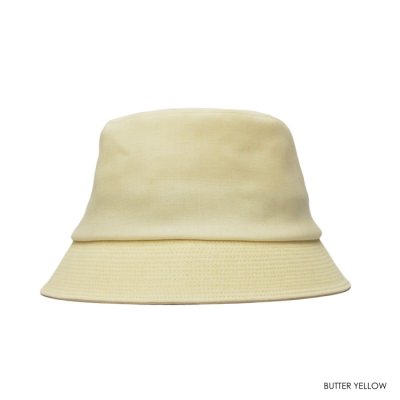 画像2: O/EIGHTH（オーエイス）TYPE #Y Wool tropical hat（タイプ・ワイ ウールトロピカルハット）”Tropical Wool"/ Butter Yellow（バターイエロー）・Black（ブラック）