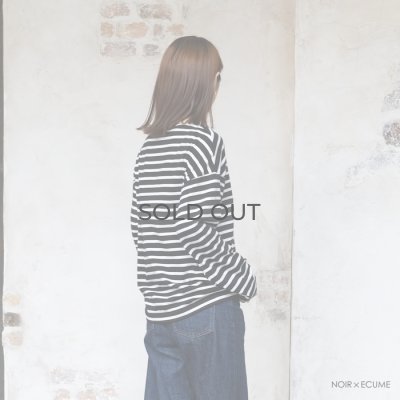 画像8: SAINT JAMES（セントジェームス）MORLAIX LOOSE（モーレ ルーズ）”Women" / ECUME×CAFE（ミルキーホワイト×ブラウン）