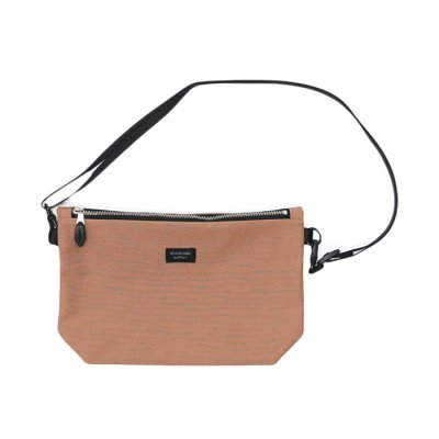 画像3: STANDARD SUPPLY（スタンダードサプライ）W ZIP SHOULDER M（ダブルジップショルダー”M”）Cotton Nylon "SIMPLICITY" / Mocha（モカ）・Navy（ネイビー）