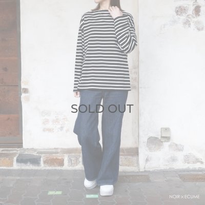 画像10: SAINT JAMES（セントジェームス）MORLAIX LOOSE（モーレ ルーズ）”Women" / ECUME×CAFE（ミルキーホワイト×ブラウン）