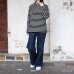 画像10: SAINT JAMES（セントジェームス）MORLAIX LOOSE（モーレ ルーズ）”Women" / ECUME×NOIR（ミルキーホワイト×ブラック）