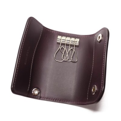 画像5: WILD SWANS(ワイルドスワンズ)CLIPPERIII(クリッパー3)キーケース/Black(ブラック)"ホーウィンコードバン×Purple(パープル)"ブッテーロ"