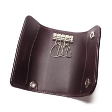 他の写真1: WILD SWANS（ワイルドスワンズ）CLIPPERIII（クリッパー3）キーケース/Black（ブラック）"ホーウィンコードバン×Purple（パープル）"ブッテーロ"